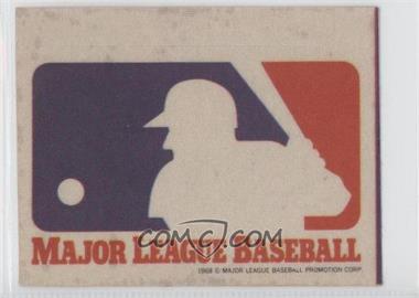 1969-76 Fleer Cloth Patches - [Base] #_MLBL.3 - Major League Baseball Logo (Blocky Lettering, No R Trademark)