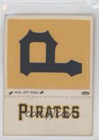 Pittsburgh Pirates Hat Logo (Black P on Yellow Background)