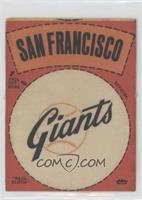 San Francisco Giants Round Logo (White Ball)