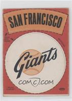 San Francisco Giants Round Logo (Light Peach Ball)