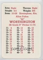 Al Worthington [Poor to Fair]