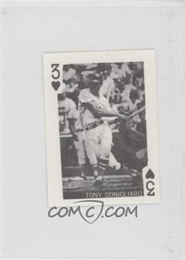 1969 Globe Imports Playing Cards - Gas Station Issue [Base] #3H.1 - Tony Conigliaro