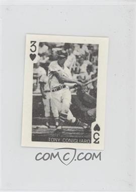 1969 Globe Imports Playing Cards - Gas Station Issue [Base] #3H.1 - Tony Conigliaro