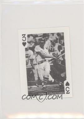 1969 Globe Imports Playing Cards - Gas Station Issue [Base] #3H.1 - Tony Conigliaro