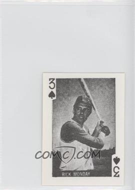 1969 Globe Imports Playing Cards - Gas Station Issue [Base] #3S - Rick Monday