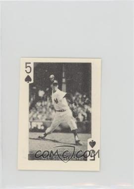 1969 Globe Imports Playing Cards - Gas Station Issue [Base] #5S - Mel Stottlemyre