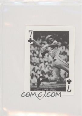 1969 Globe Imports Playing Cards - Gas Station Issue [Base] #7C - Billy Williams