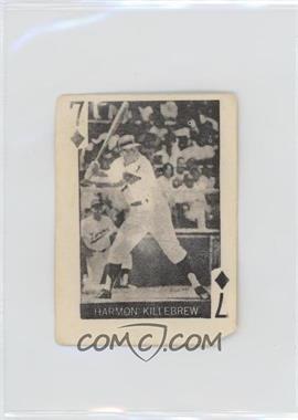 1969 Globe Imports Playing Cards - Gas Station Issue [Base] #7D - Harmon Killebrew [Good to VG‑EX]