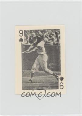 1969 Globe Imports Playing Cards - Gas Station Issue [Base] #9S - Willie Davis [Good to VG‑EX]