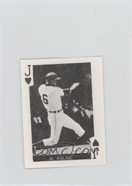 1969 Globe Imports Playing Cards - Gas Station Issue [Base] #JH - Al Kaline