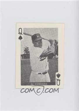 1969 Globe Imports Playing Cards - Gas Station Issue [Base] #QS - Al Ferrara