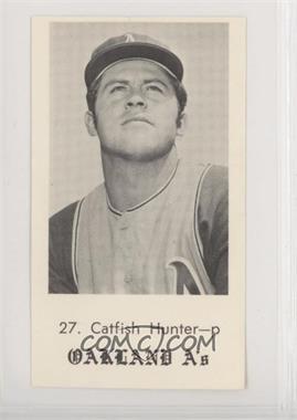 1969 Mike Andersen Jack in the Box Oakland Athletics - [Base] #27 - Catfish Hunter