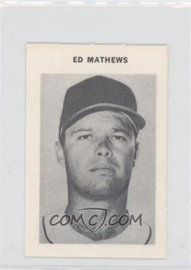 1969 Milton Bradley - [Base] #_EDMA - Eddie Mathews