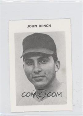 1969 Milton Bradley - [Base] #_JOBE - Johnny Bench
