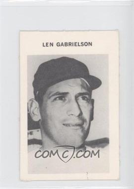 1969 Milton Bradley - [Base] #_LEGA - Len Gabrielson