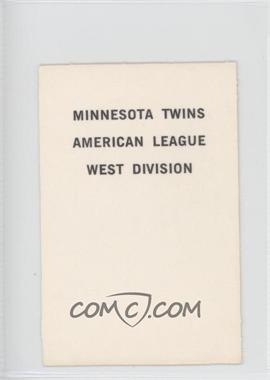 1969 Milton Bradley - [Base] #_MITW - Minnesota Twins