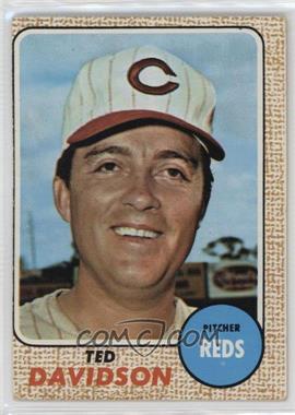 1969 Milton Bradley Win-A-Card Game - 1968 Topps Baseball #48 - Ted Davidson