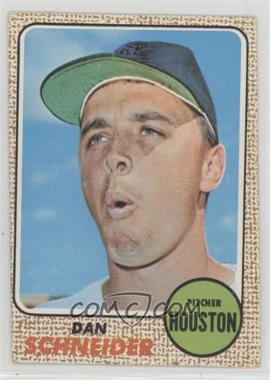 1969 Milton Bradley Win-A-Card Game - 1968 Topps Baseball #57 - Dan Schneider [Good to VG‑EX]