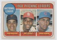 League Leaders - Juan Marichal, Bob Gibson, Fergie Jenkins