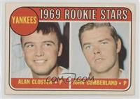 1969 Rookie Stars - Alan Closter, John Cumberland