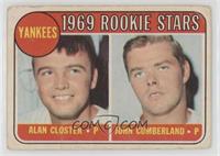 1969 Rookie Stars - Alan Closter, John Cumberland [Good to VG‑E…