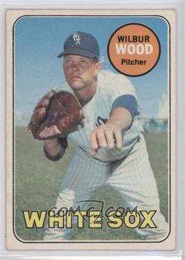 1969 O-Pee-Chee - [Base] #123 - Wilbur Wood [Good to VG‑EX]