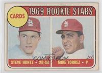 1969 Rookie Stars - Steve Huntz, Mike Torrez