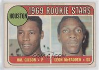 1969 Rookie Stars - Hal Gilson, Leon McFadden