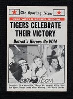 1968 World Series - Tigers Celebrate Their Victory