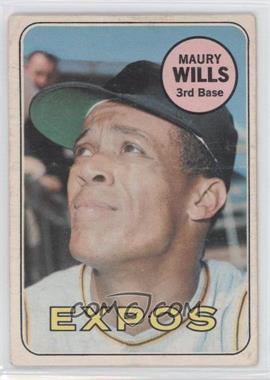 1969 O-Pee-Chee - [Base] #45 - Maury Wills [Poor to Fair]