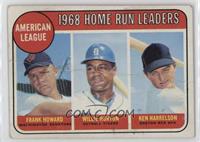 League Leaders - Frank Howard, Willie Horton, Ken Harrelson [Poor to …