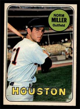 1969 O-Pee-Chee - [Base] #76 - Norm Miller [NM]