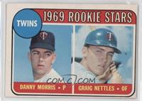 1969 Rookie Stars - Danny Morris, Graig Nettles