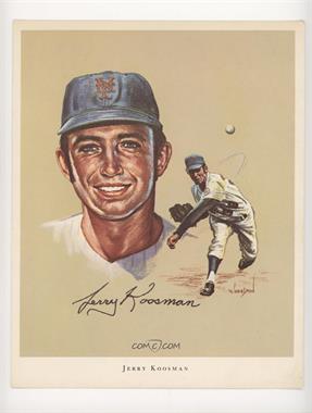 1969 Programs General Citgo Wheeldon New York Mets Portraits - [Base] #_JEKO - Jerry Koosman [Good to VG‑EX]