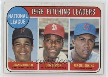 1969 Topps - [Base] #10 - League Leaders - Juan Marichal, Bob Gibson, Fergie Jenkins