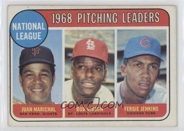 1969 Topps - [Base] #10 - League Leaders - Juan Marichal, Bob Gibson, Fergie Jenkins