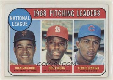 1969 Topps - [Base] #10 - League Leaders - Juan Marichal, Bob Gibson, Fergie Jenkins