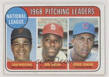 1969 Topps - [Base] #10 - League Leaders - Juan Marichal, Bob Gibson, Fergie Jenkins