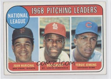 1969 Topps - [Base] #10 - League Leaders - Juan Marichal, Bob Gibson, Fergie Jenkins