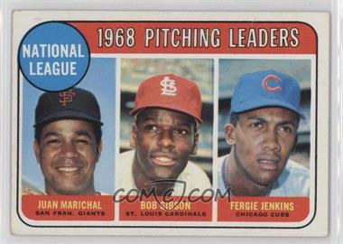 1969 Topps - [Base] #10 - League Leaders - Juan Marichal, Bob Gibson, Fergie Jenkins