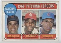 League Leaders - Juan Marichal, Bob Gibson, Fergie Jenkins