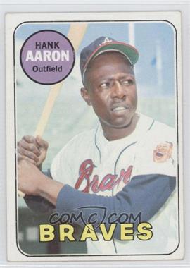 1969 Topps - [Base] #100 - Hank Aaron [Poor to Fair]