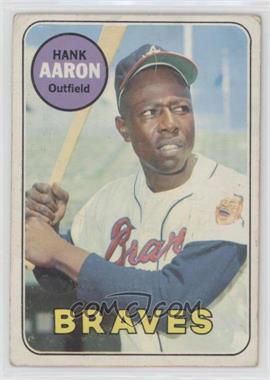 1969 Topps - [Base] #100 - Hank Aaron