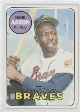 1969 Topps - [Base] #100 - Hank Aaron [Good to VG‑EX]