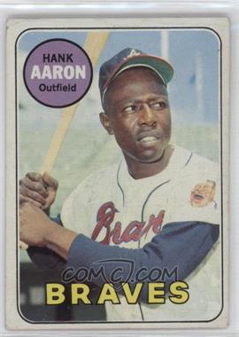 1969 Topps - [Base] #100 - Hank Aaron