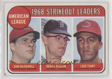 1969 Topps - [Base] #11 - League Leaders - Sam McDowell, Denny McLain, Luis Tiant