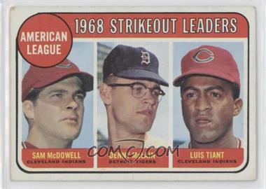 1969 Topps - [Base] #11 - League Leaders - Sam McDowell, Denny McLain, Luis Tiant