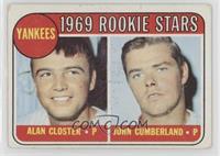 1969 Rookie Stars - Al Closter, John Cumberland [Good to VG‑EX]