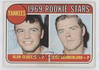 1969 Rookie Stars - Al Closter, John Cumberland