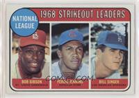 League Leaders - Bob Gibson, Fergie Jenkins, Bill Singer [Altered]